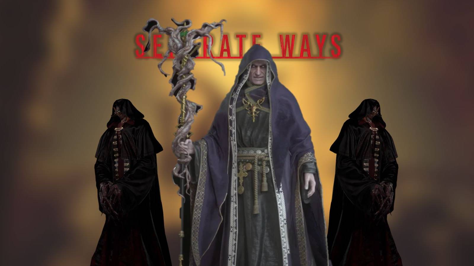 image showing three main bosses in separate ways resident evil 4