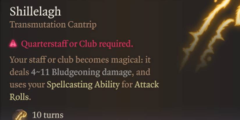 shillelagh baldurs gate 3 