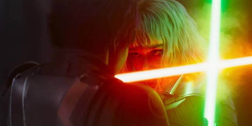 Shin fights Sabine in Ahsoka