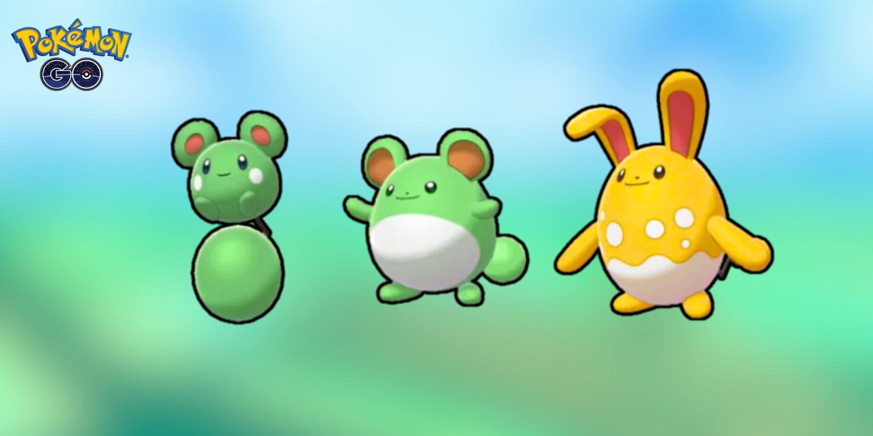 Shiny Azurill, Shiny Marill, And Shiny Azumarill In Pokemon GO