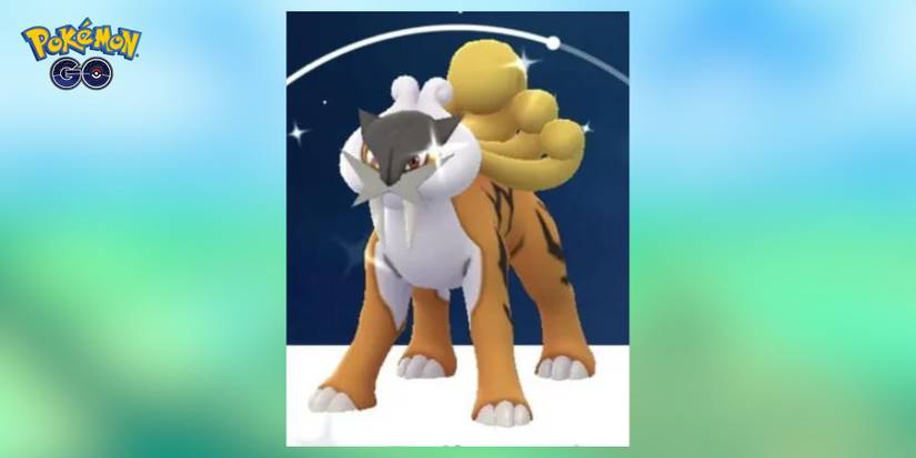 Shiny Raikou in Pokemon GO