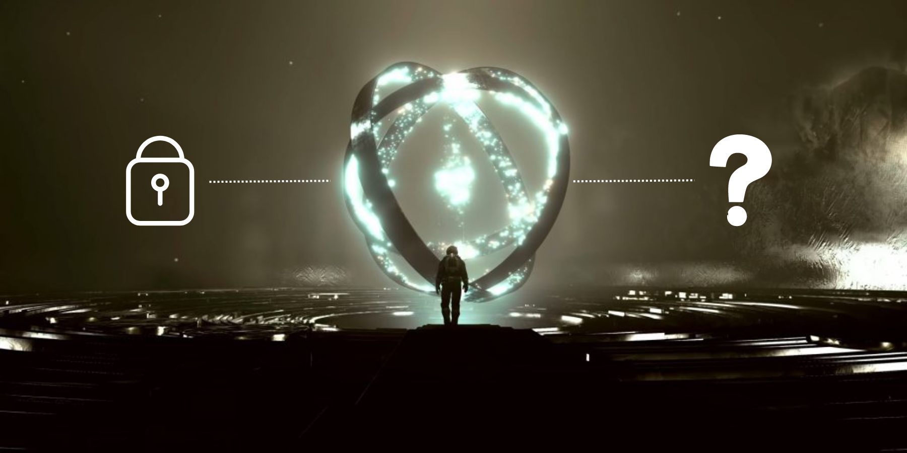image showing the mysterious artifact in starfield. 