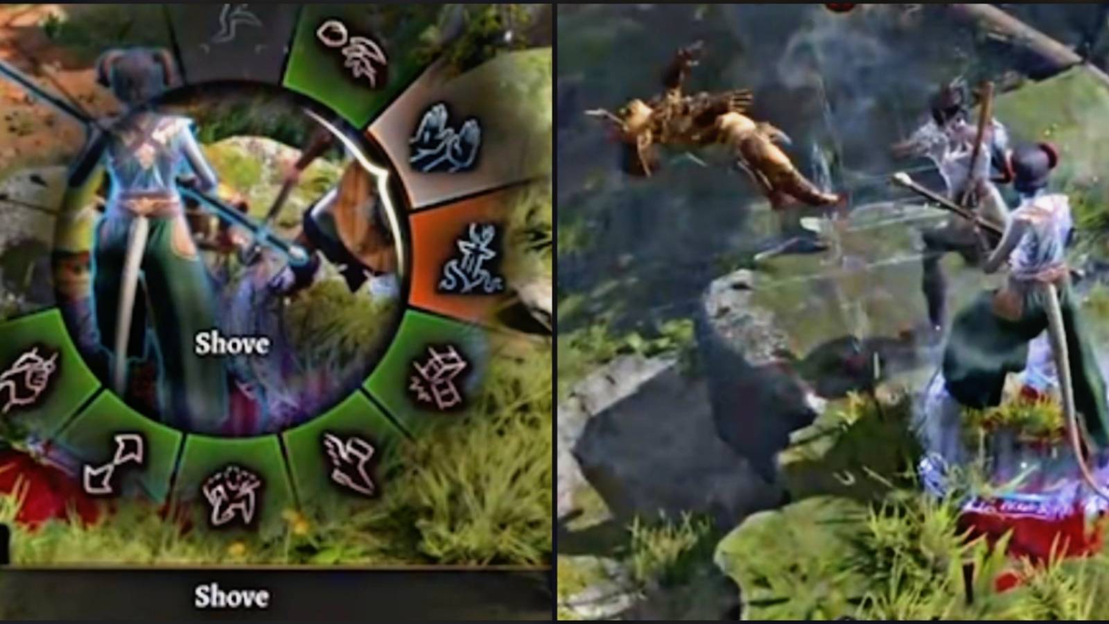 Shove baldur's gate 3