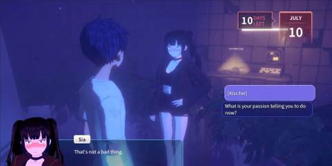 Eternights gameplay screenshot featuring Sia