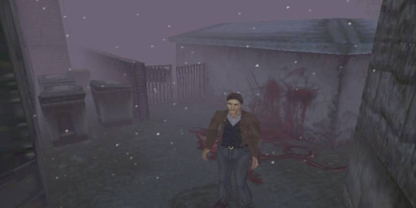 Harry investigating a graveyard