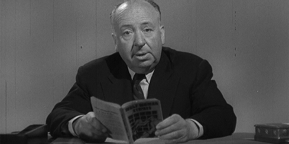 Sir Alfred Hitchcock reading