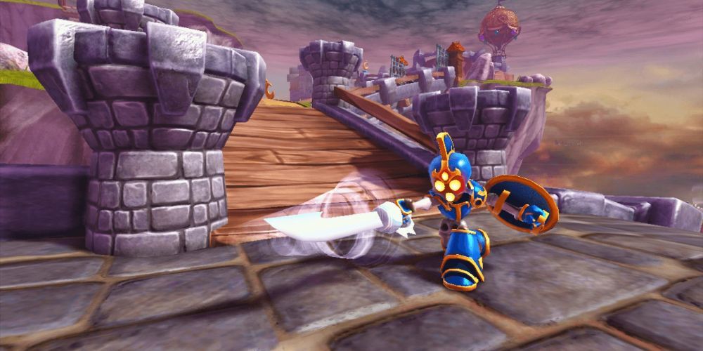 Gameplay screenshot from Skylanders: Spyro's Adventure