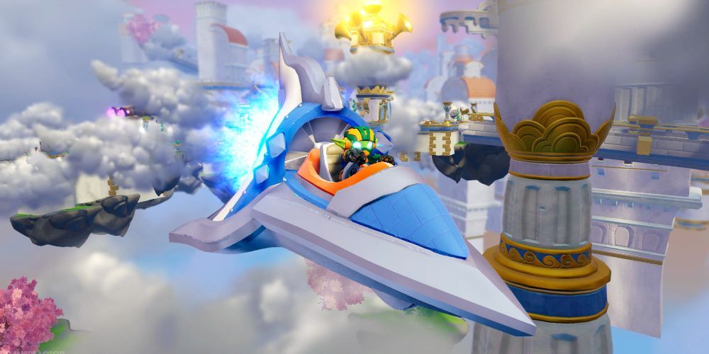 Gameplay screenshot from Skylanders: Superchargers