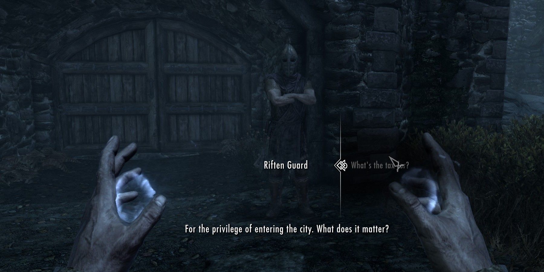 Skyrim Markarth Guard OP Riften