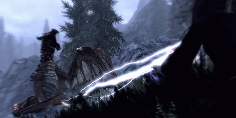 Skyrim Thunderbolt Spell