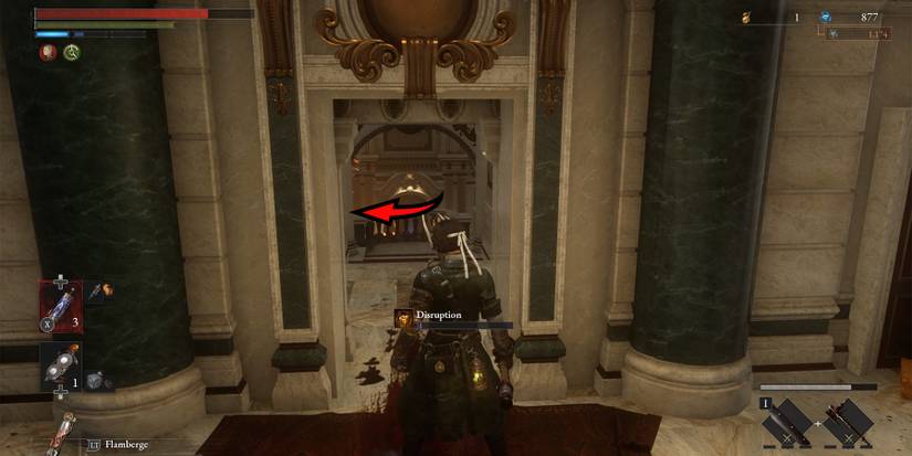 small hidden doorway to adelina in lies of p