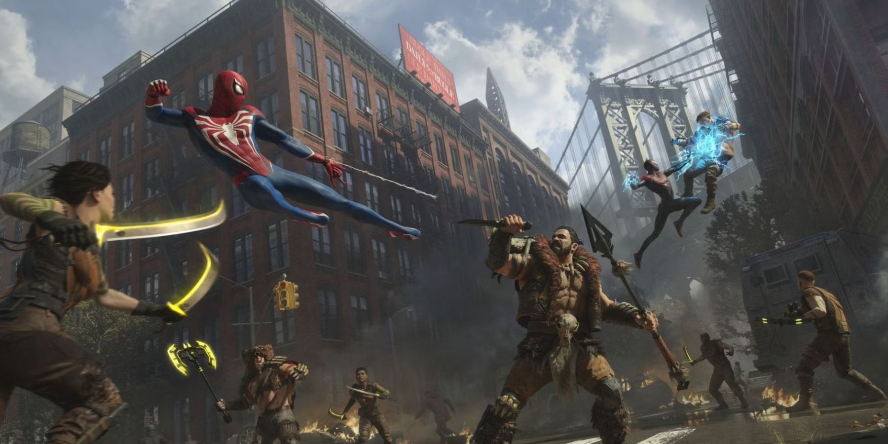 Spider-Man 2 Kraven Fight Concept Art