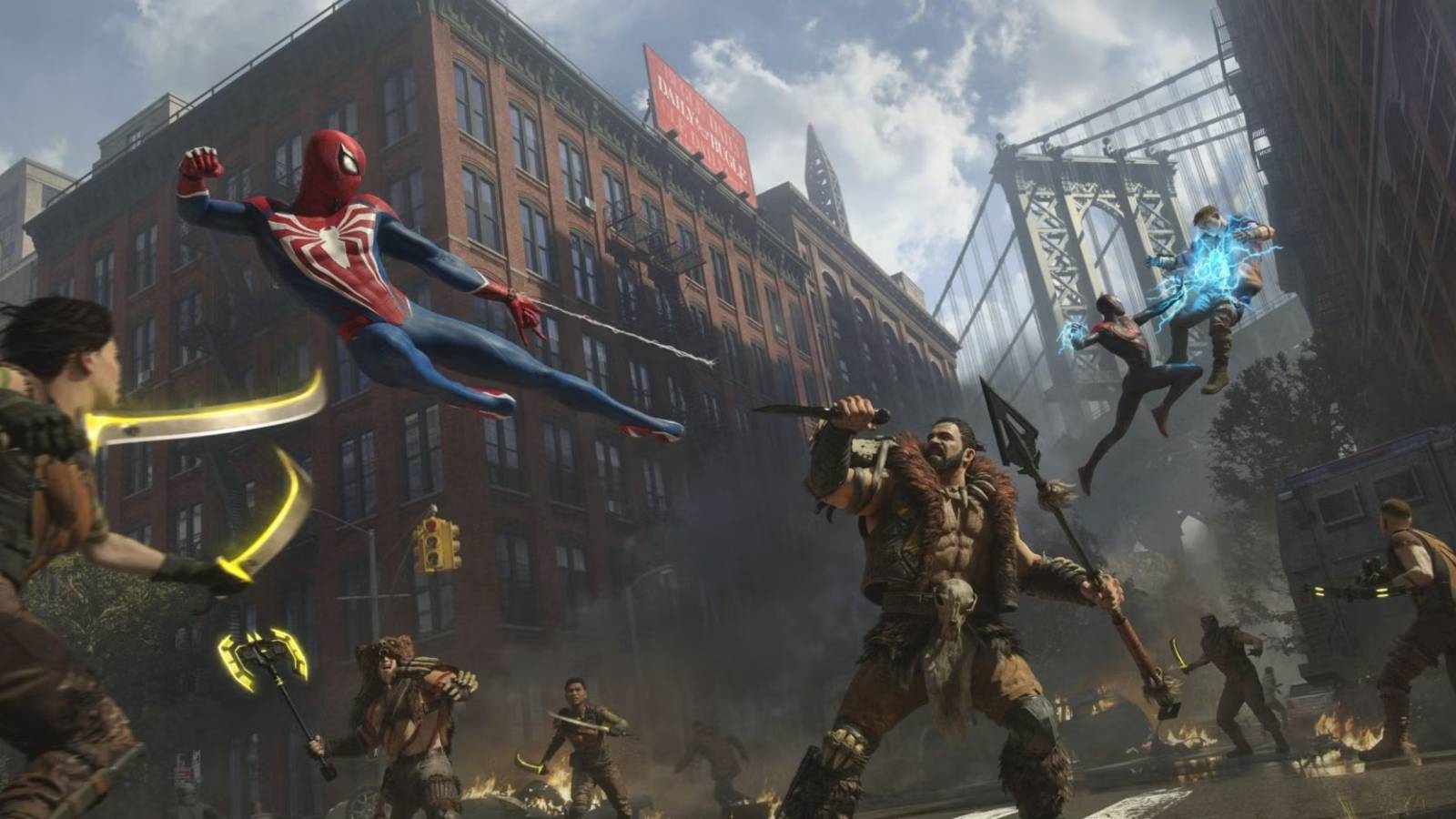 Spider-Man 2 Kraven Fight Concept Art