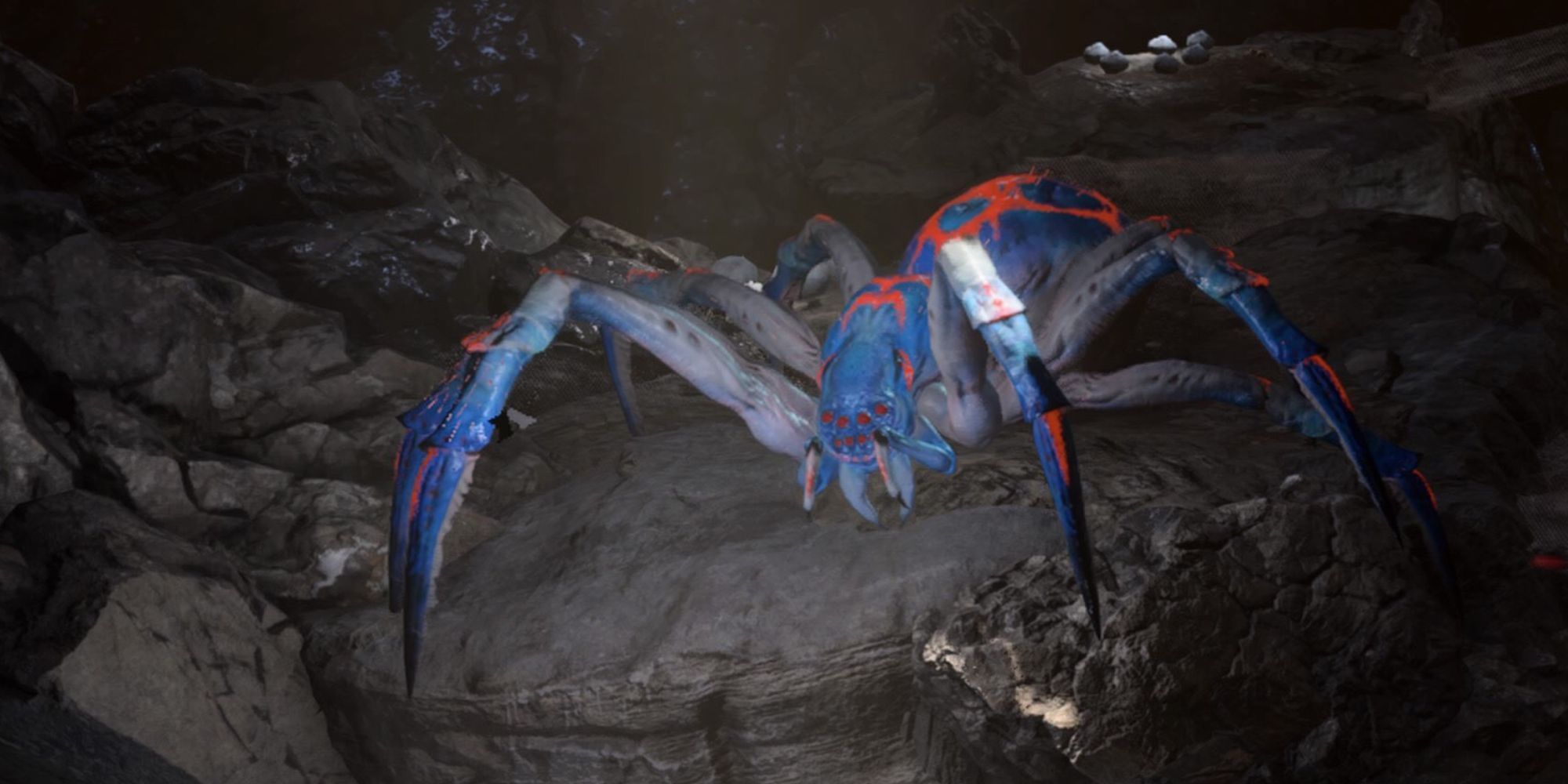 The Spider Matriarch on a rock in Baldur's Gate 3