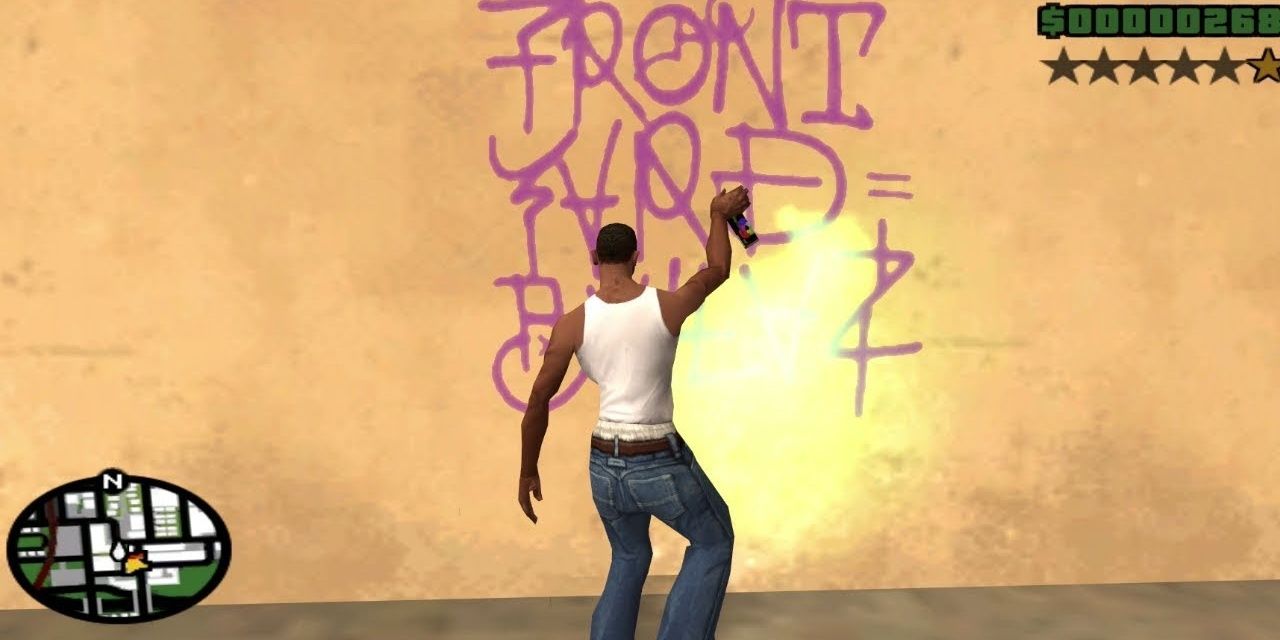 Spray Can in GTA San Andreas