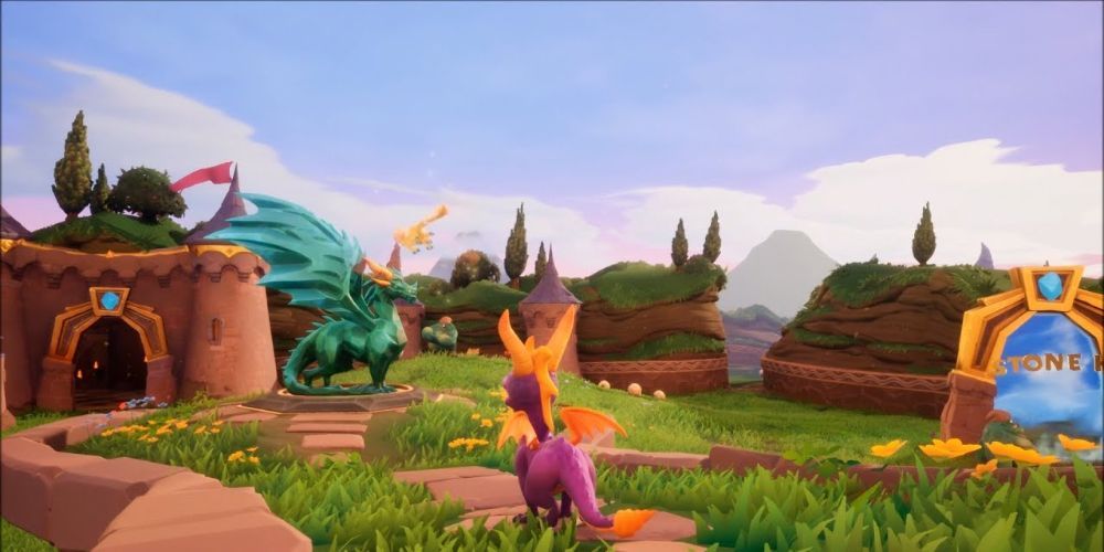 Gameplay screenshot from Spyro Reignited Trilogy