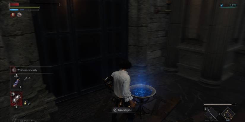 The pool where you can use star fragments in Lies of P