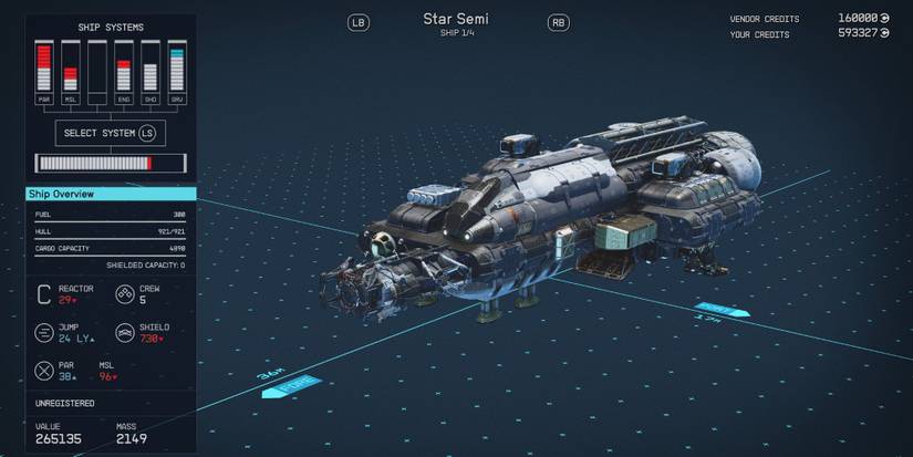 The Star Semi in Starfield