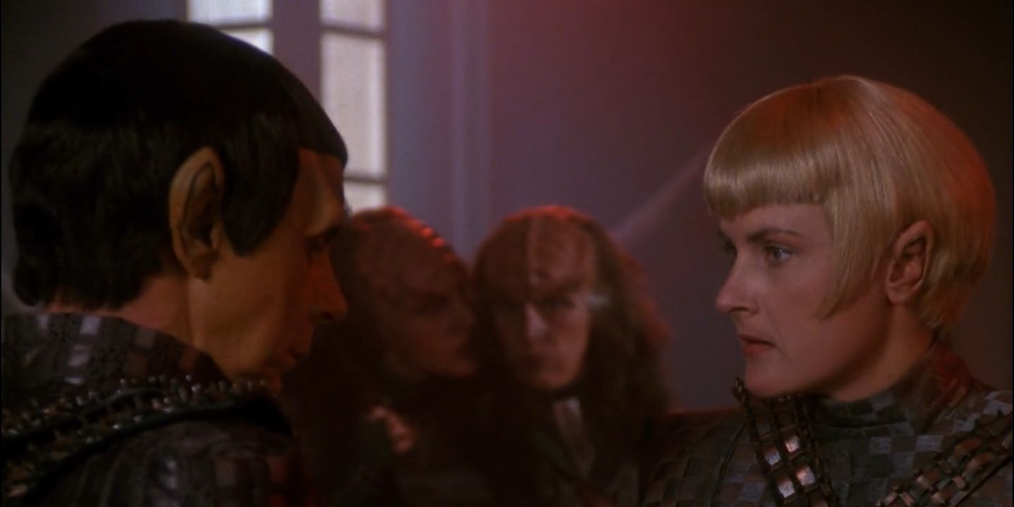 House Duras and the Romulans scheme together in Star Trek: TNG.