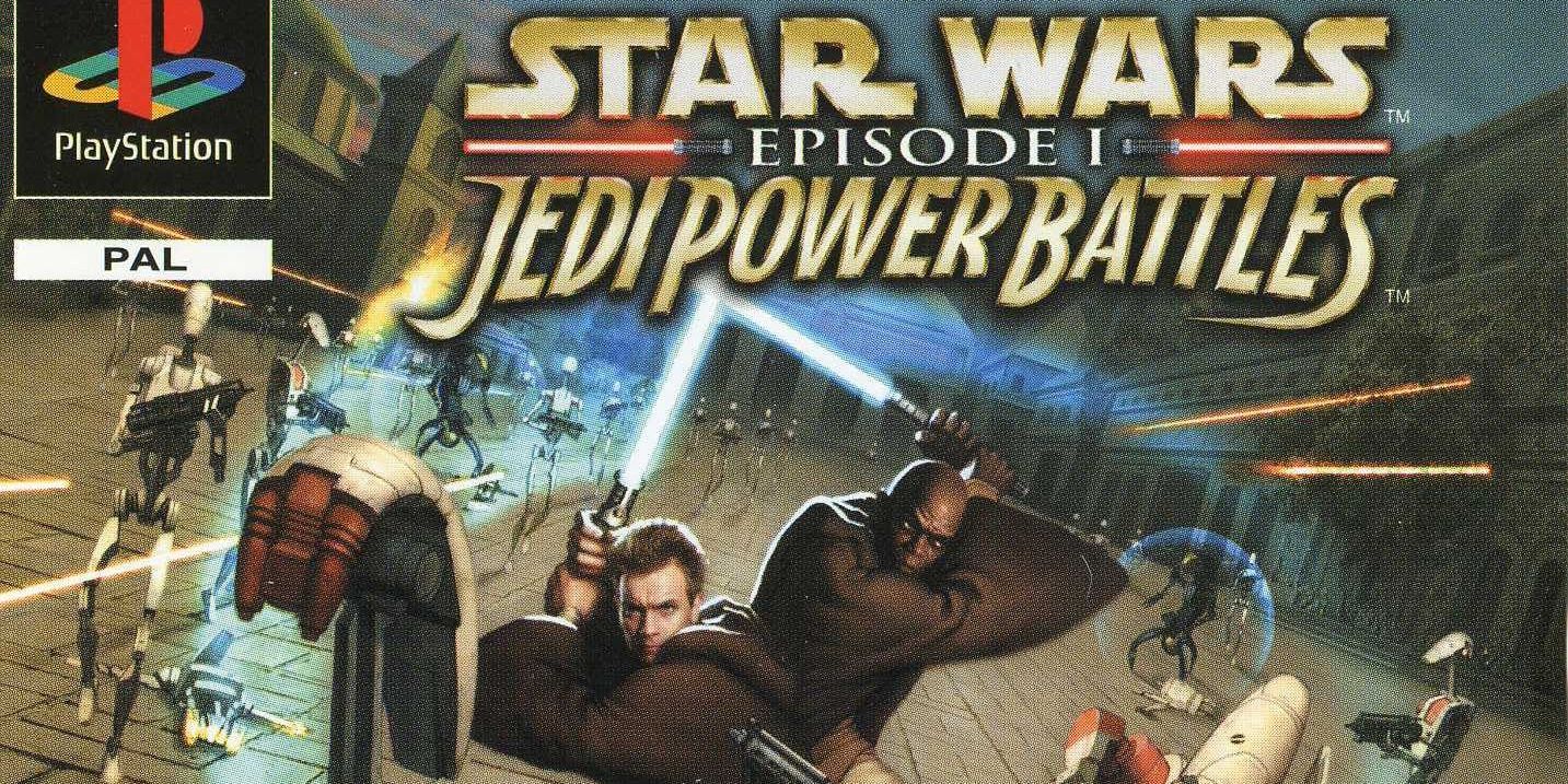 Star Wars Episode I - Jedi Power Battles PlayStation 2 Cover