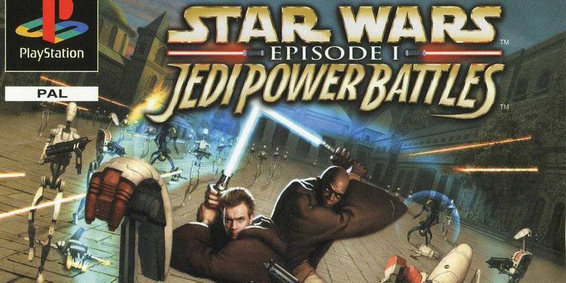Star Wars Episode I - Jedi Power Battles PlayStation 2 Cover