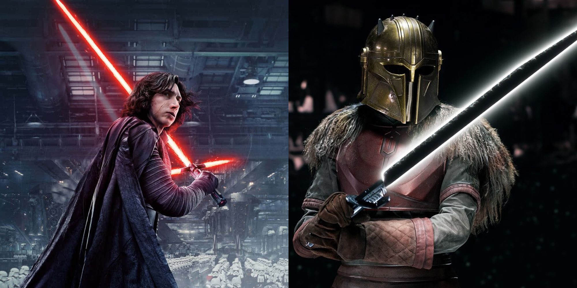 Star Wars Most Unusual Lightsaber Designs (Kylo Ren and The Armorer)