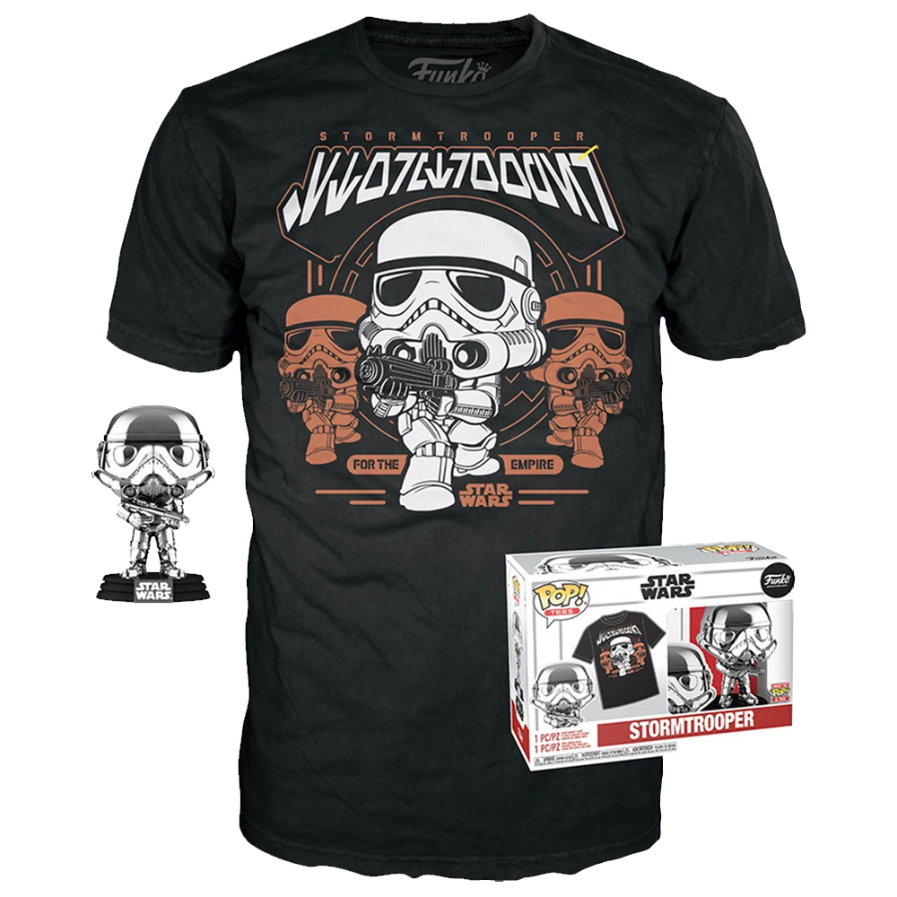 Star_Wars_Funko_Stormtrooper_Tee_2023Star Wars Stormtrooper Pocket Pop! with Youth T-Shirt