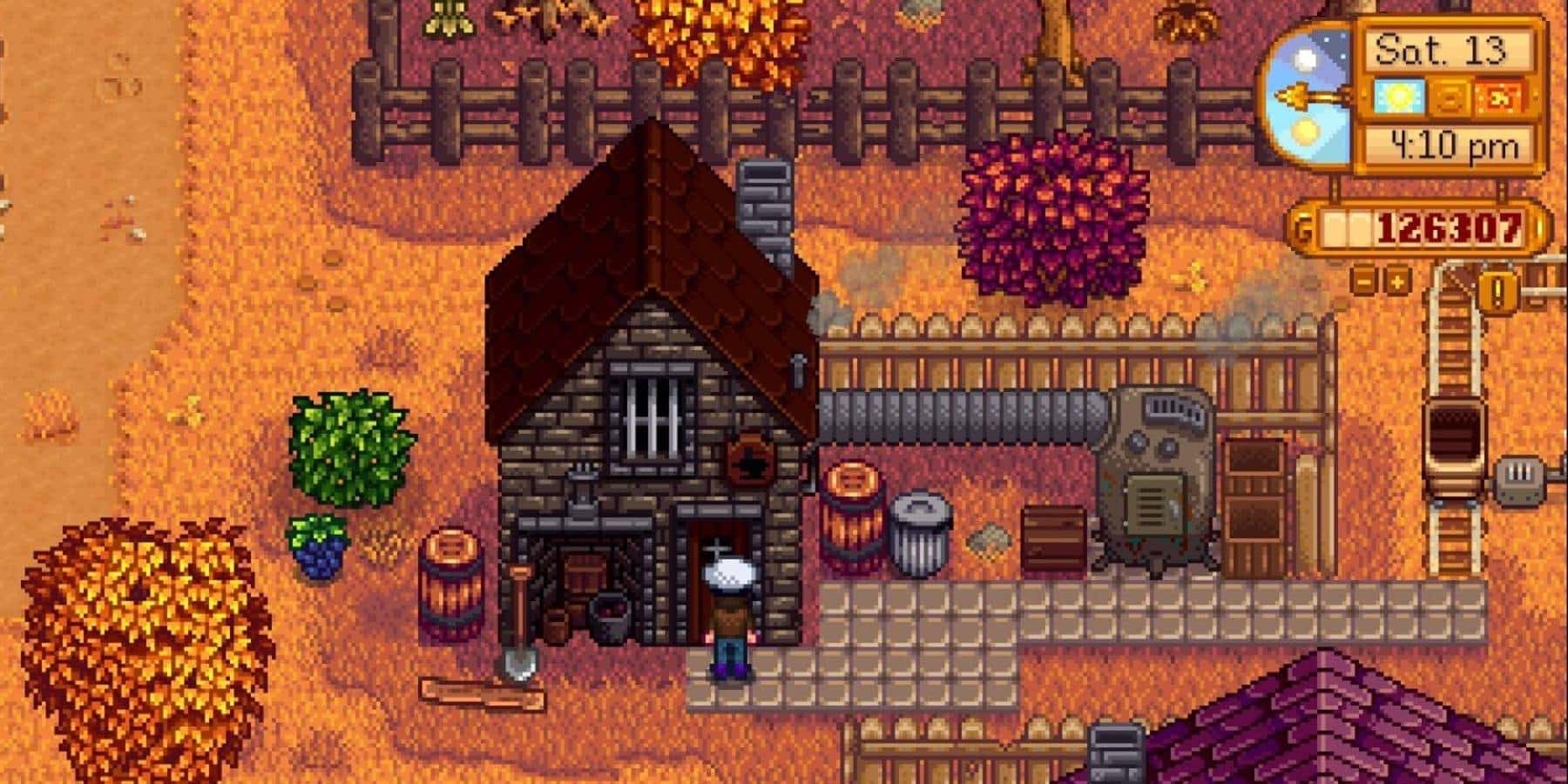 Stardew Valley Player Turns Shed Into Amazing Blacksmith Shop