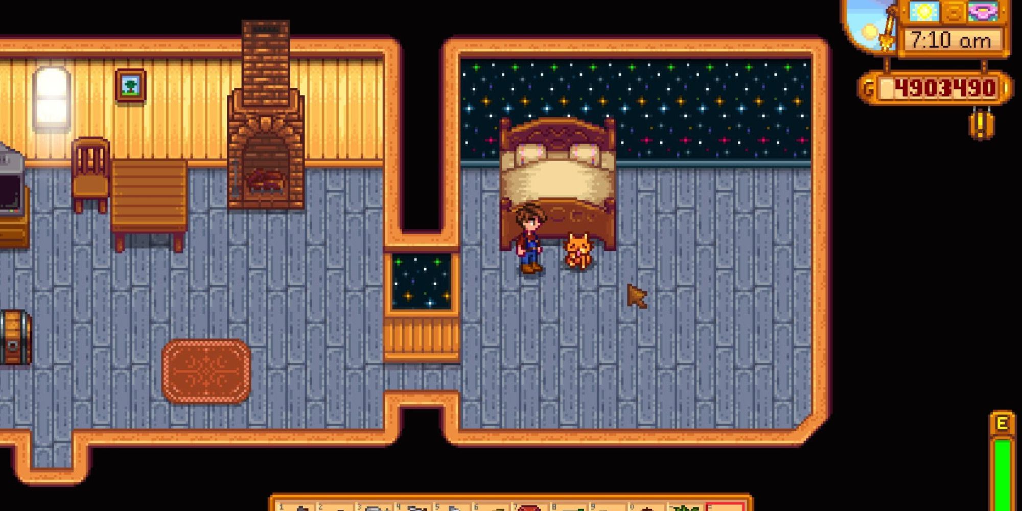 cat in stardew valley