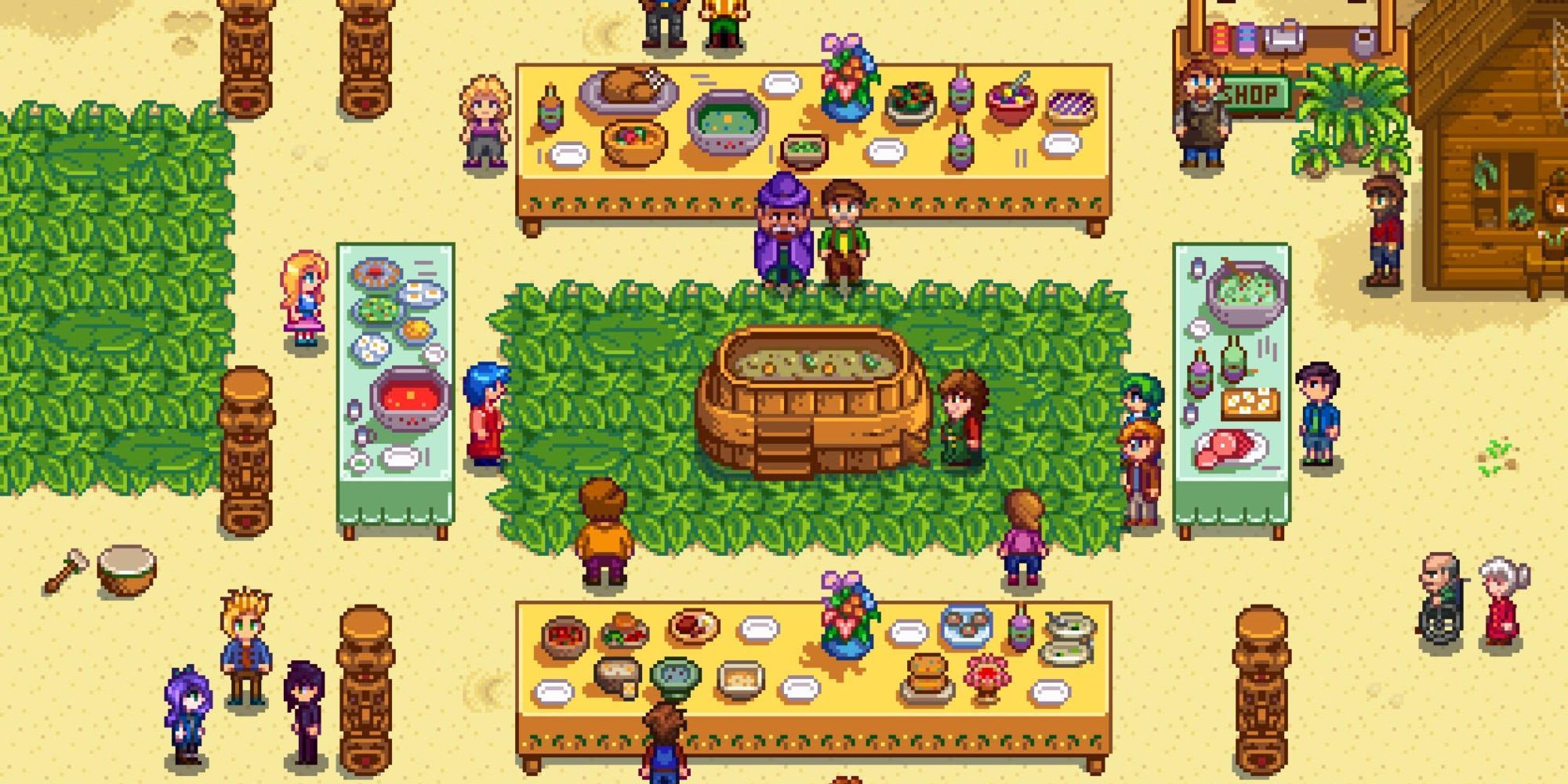 stardew valley luau festival guide