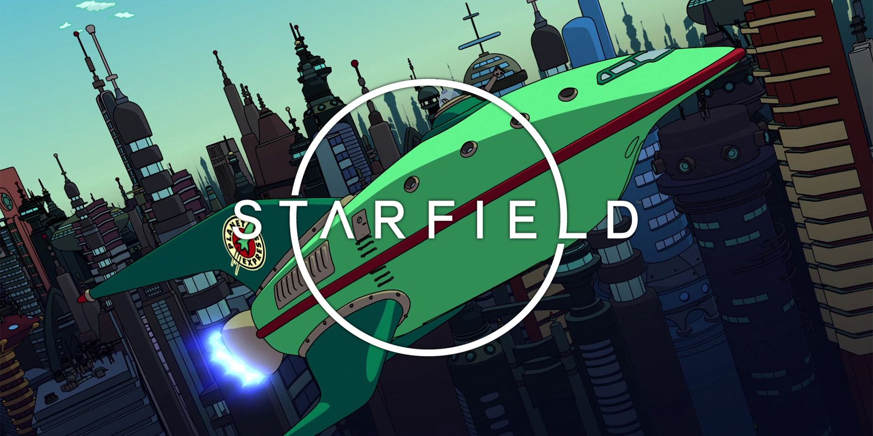 starfield futurama planet express ship build design accurate