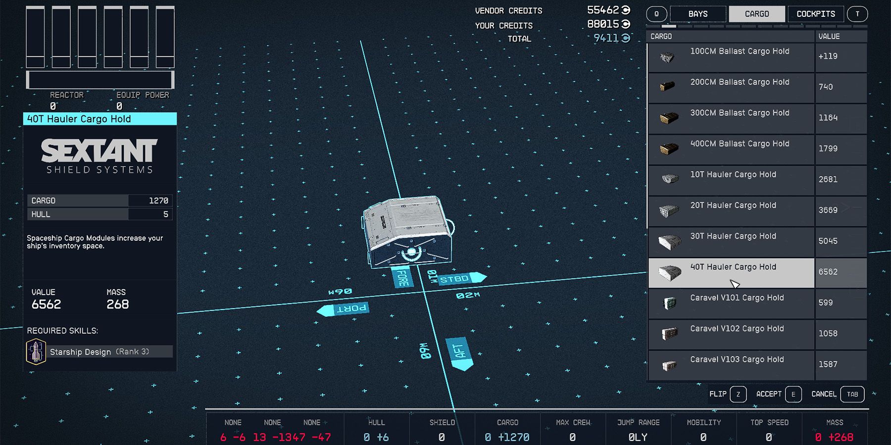 Starfield: Best Ship Cargo Hold And How To Get Them