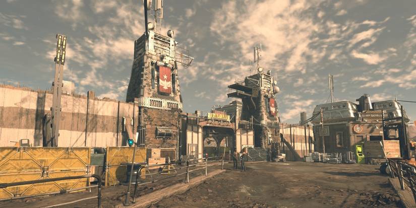 The entrance to Akila City in Starfield