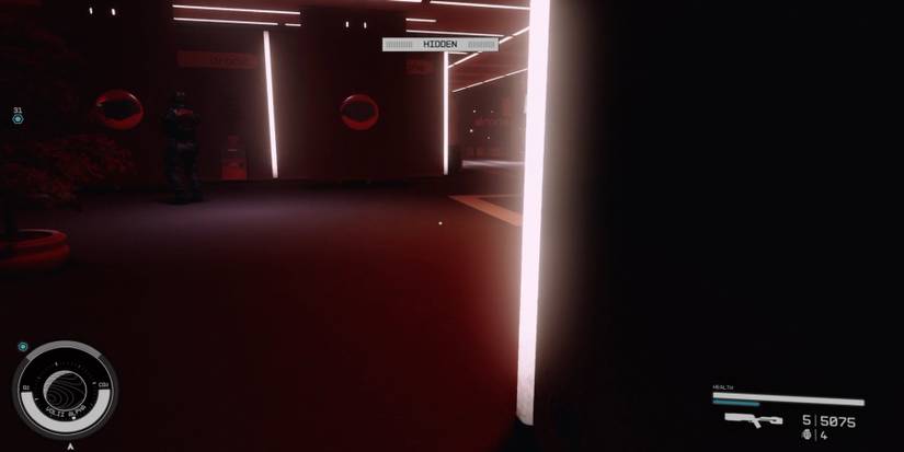 starfield - background checks - lobby guard