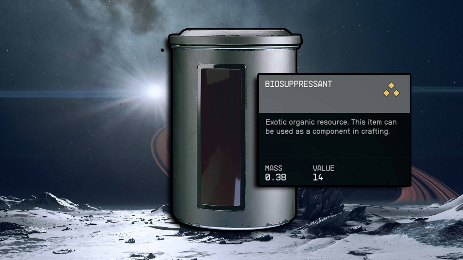 Starfield - Biosuppresant Guide Header Image