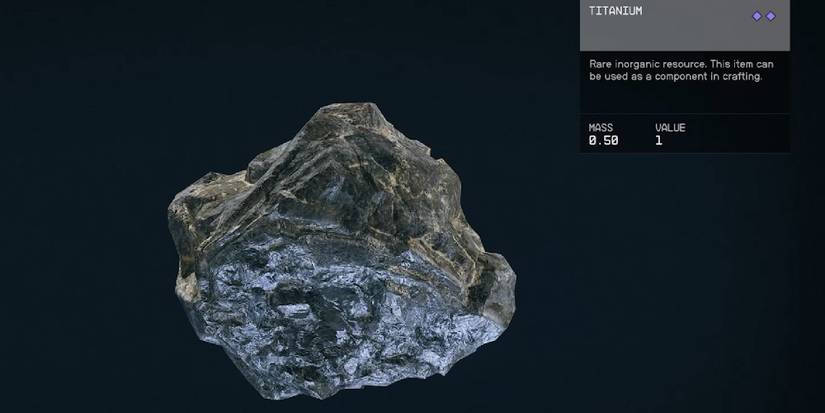 Starfield - Close Up Inspection Of Titanium