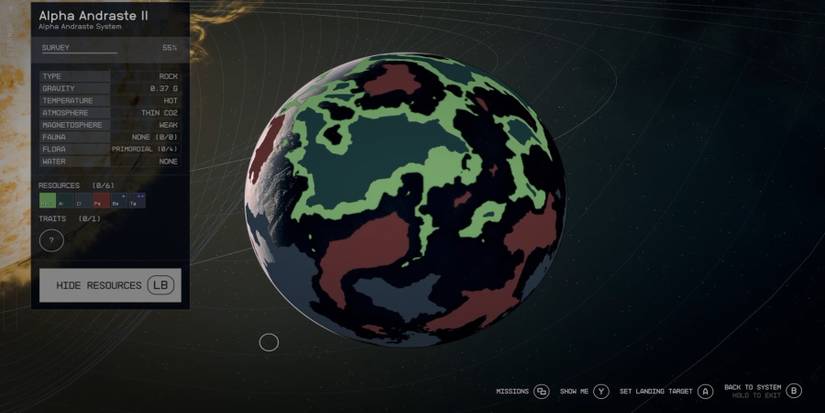 starfield - complete map - alpha andraste 2