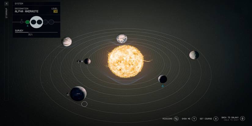 starfield - complete map - alpha andraste system