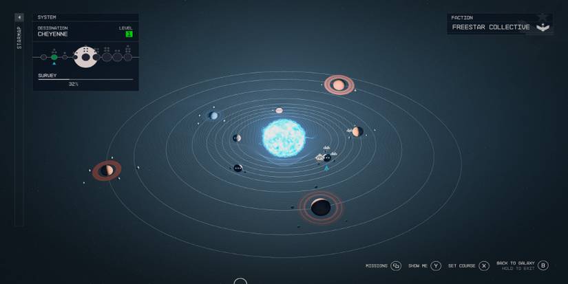 starfield - complete map - cheyenne system