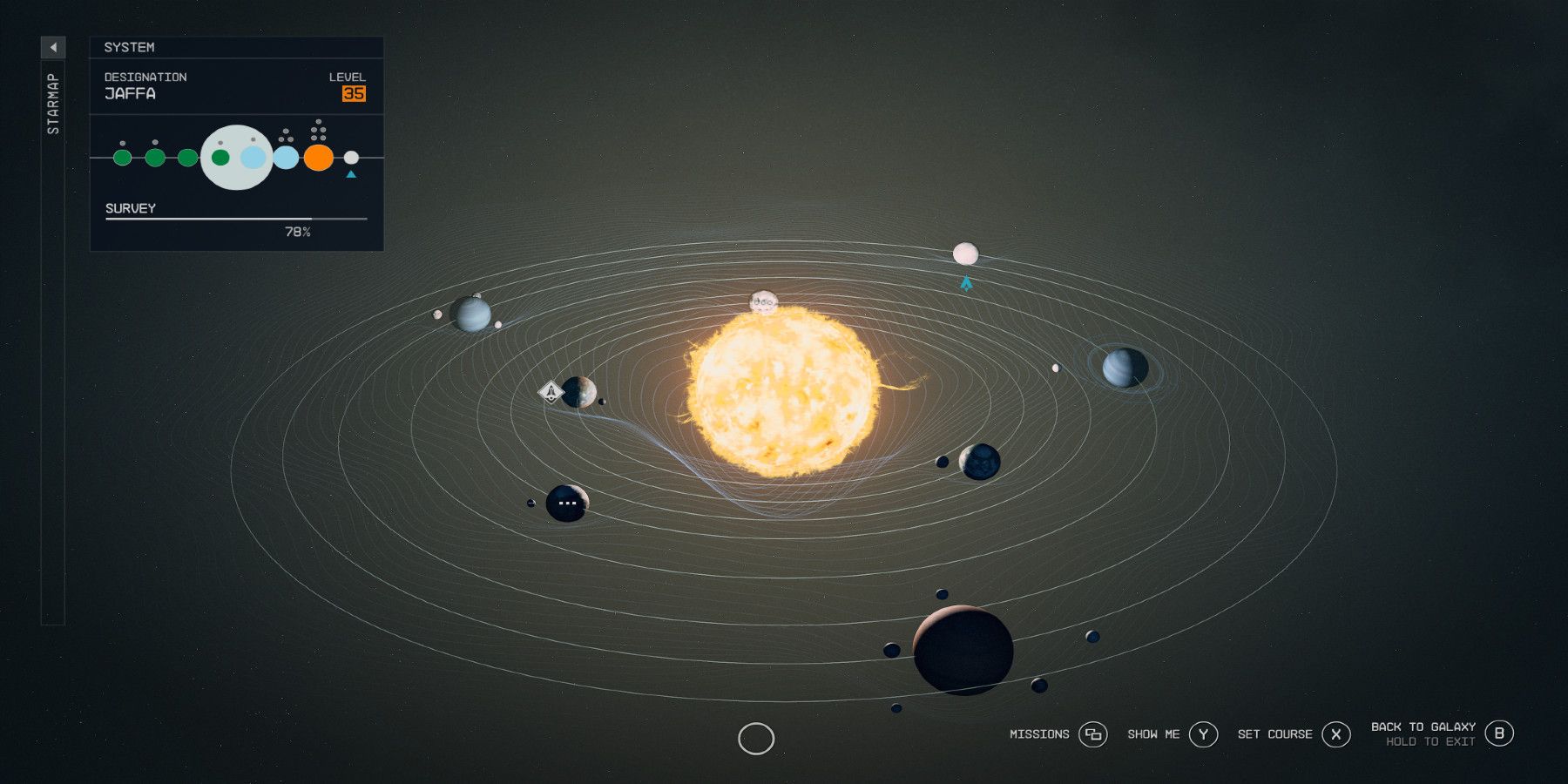 starfield - complete map - jaffa system