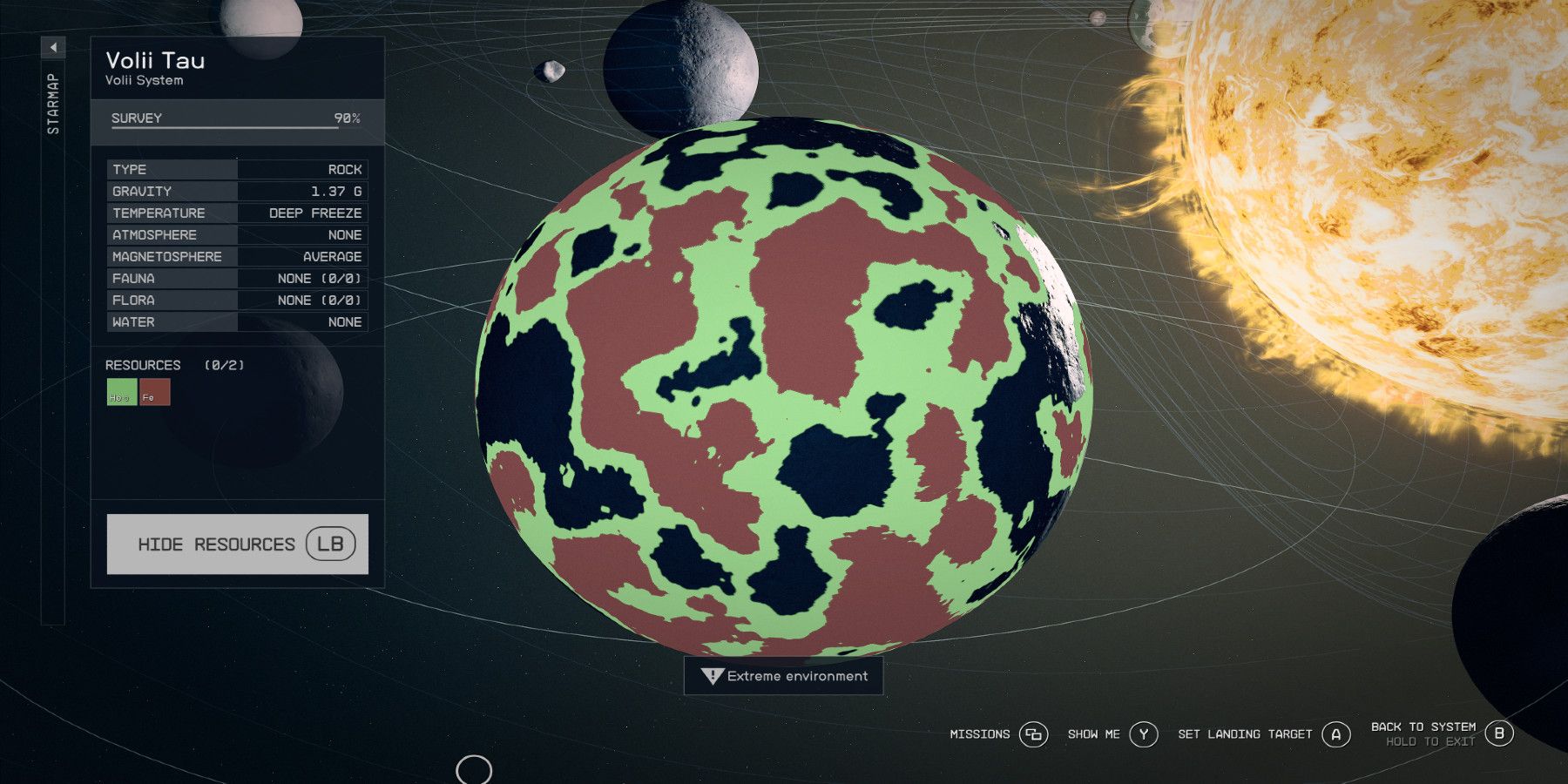 starfield - complete map - volii tau