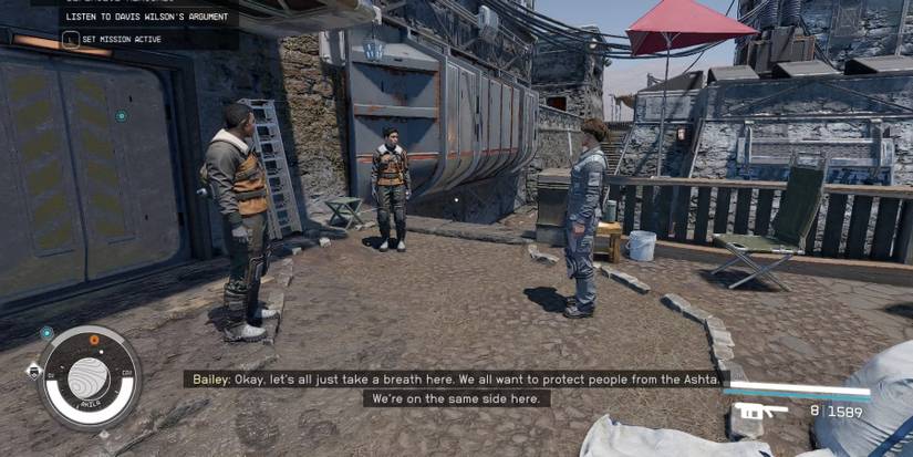 Starfield Defensive Measures starting point