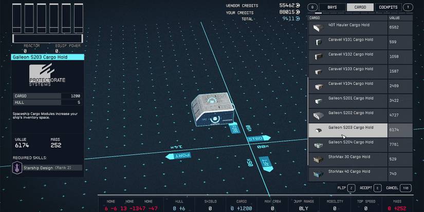 starfield galleon s203 cargo hold