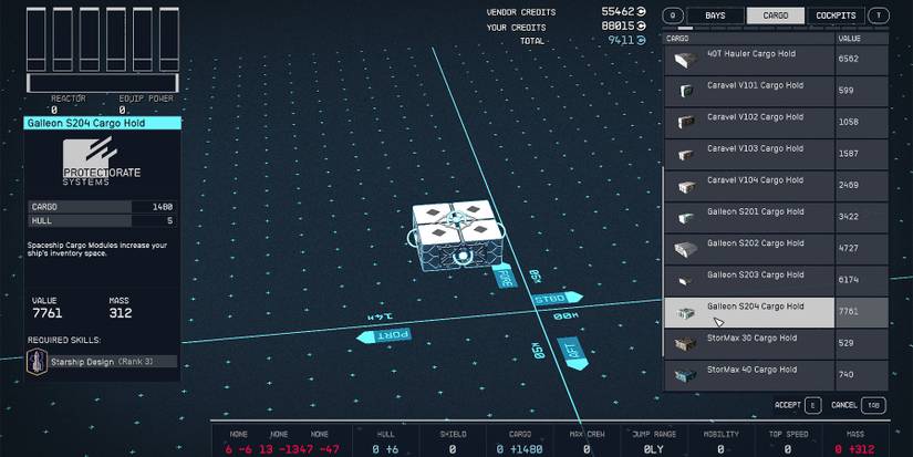 starfield galleon s204 cargo hold