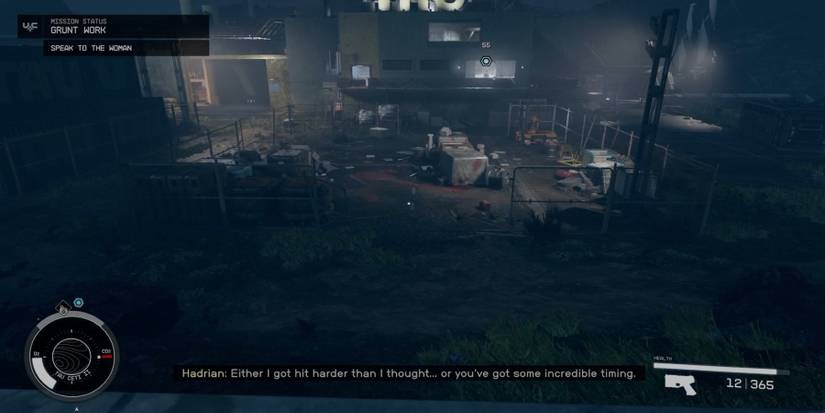 starfield - grunt work - speak to hadiran