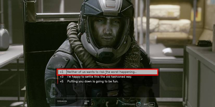 starfield how to persuade dieter maliki to pay his debt without killing him choice 3
