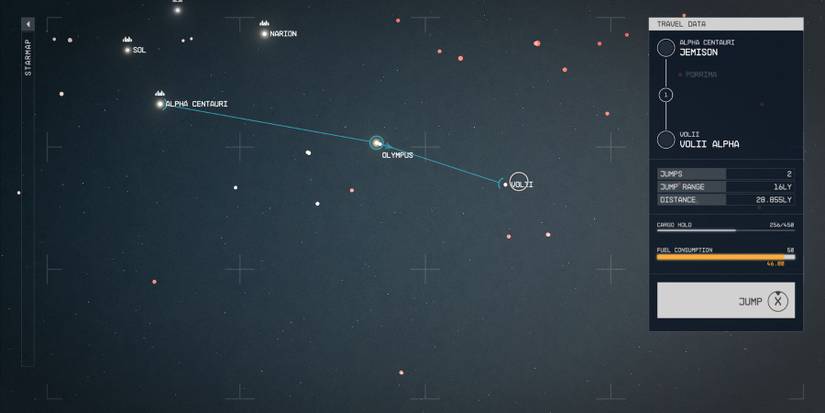 starfield neon starmap location