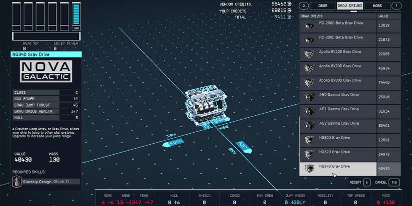 starfield ng340 grav drive