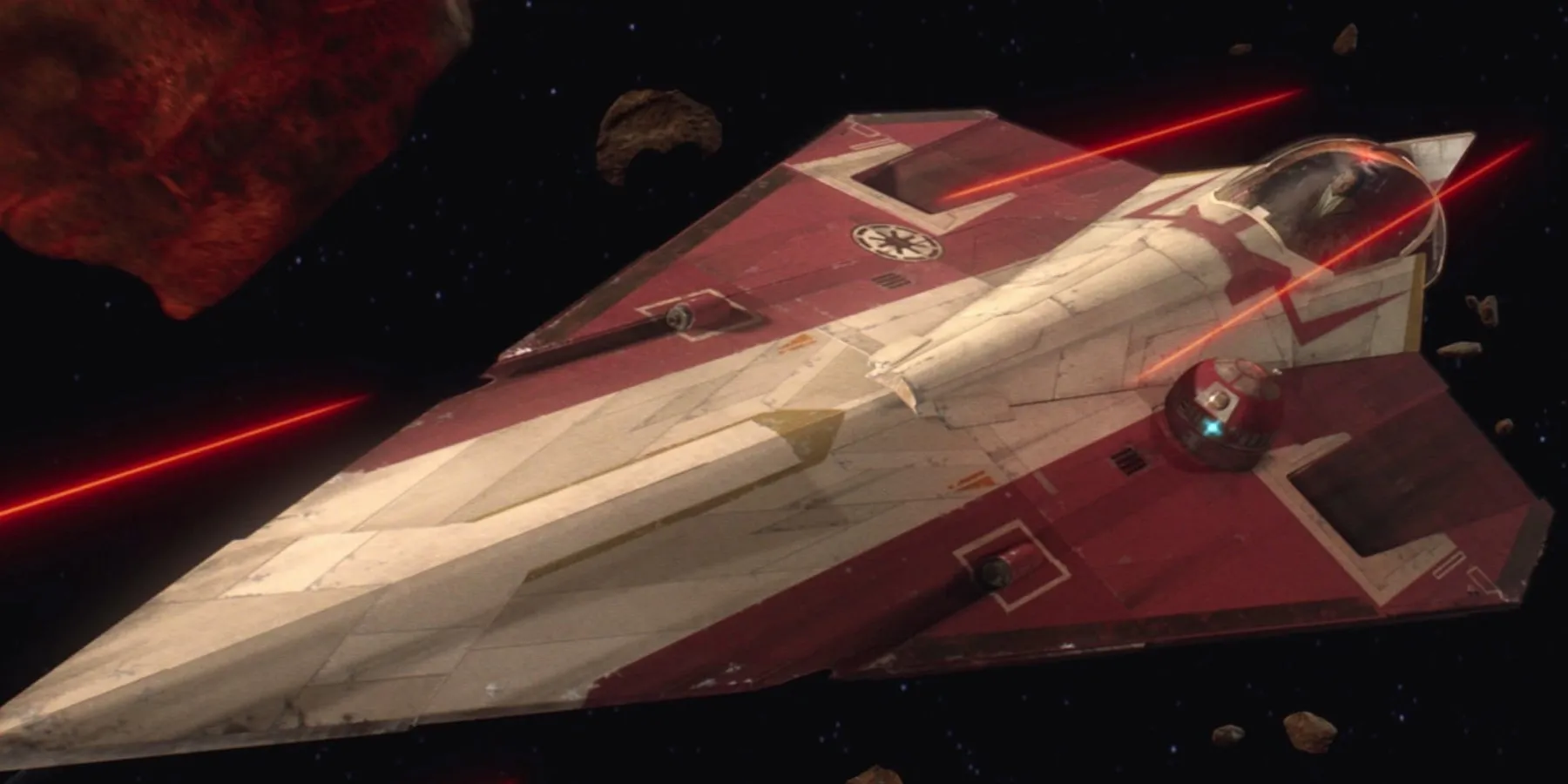 Starfield Ship recria o Jedi Starfighter de Obi-Wan de Star Wars