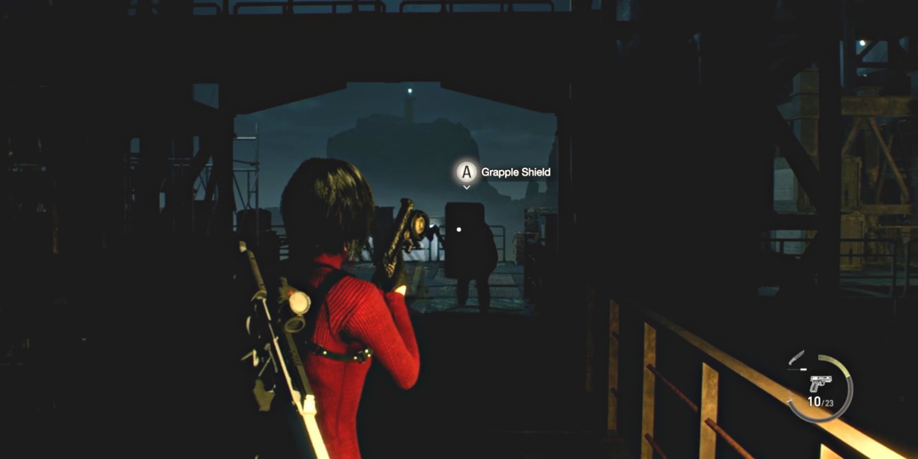 Ada Wong grapple guns into action in Resident Evil 4 Separate Ways DLC